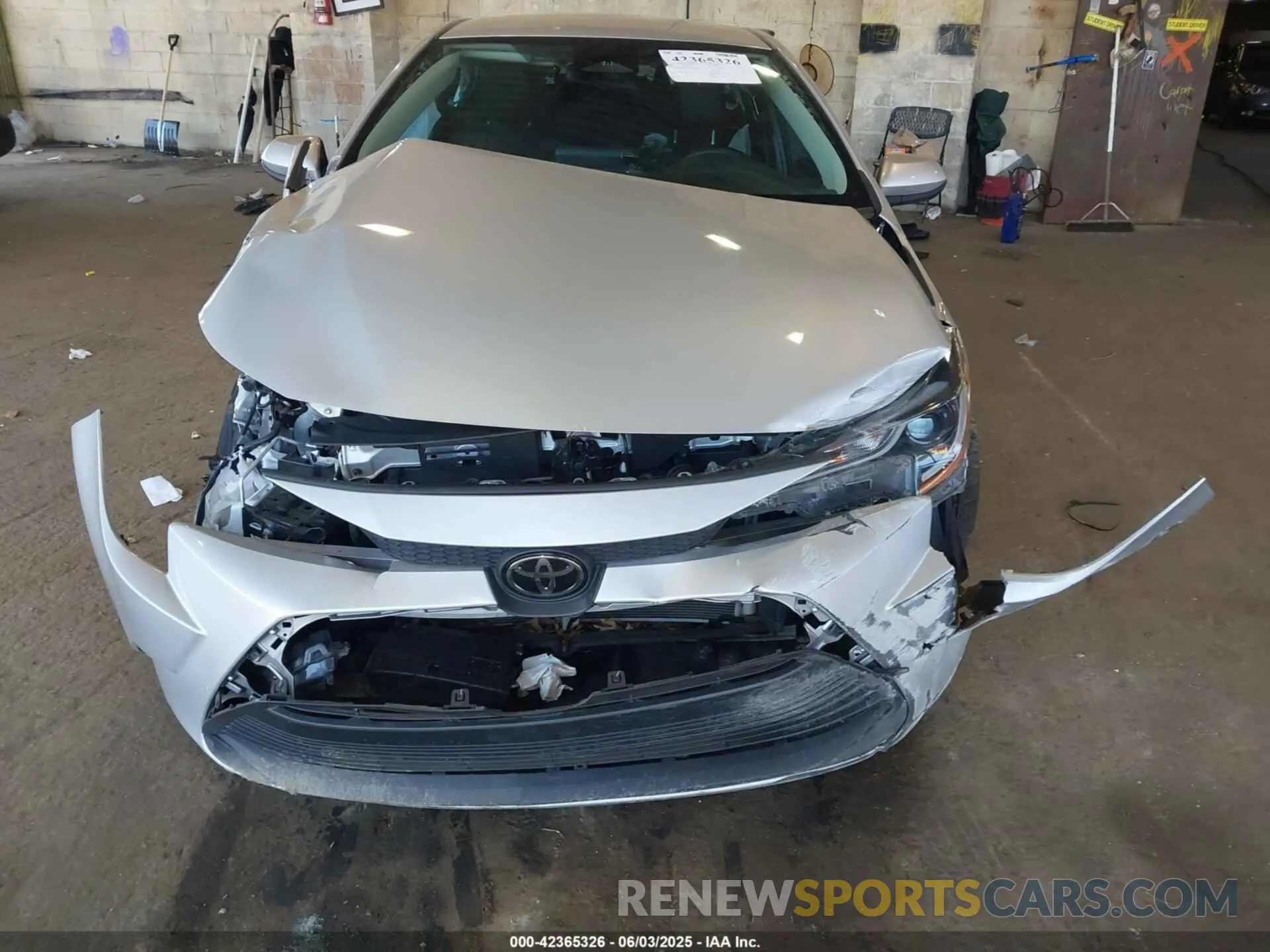 6 Photograph of a damaged car 5YFB4MDE0PP027905 TOYOTA COROLLA 2023