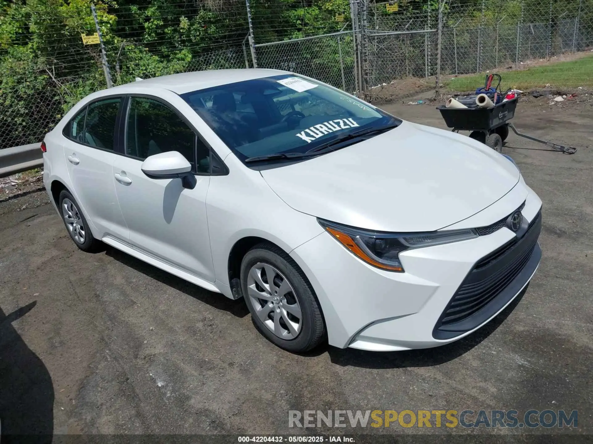 1 Photograph of a damaged car 5YFB4MDE0PP029296 TOYOTA COROLLA 2023
