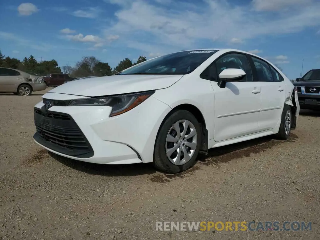 1 Photograph of a damaged car 5YFB4MDE0PP029928 TOYOTA COROLLA 2023