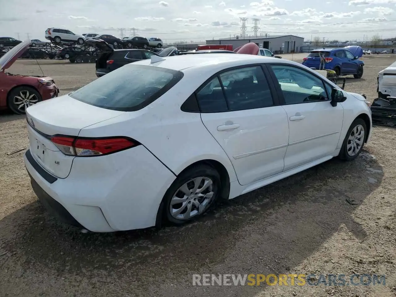 3 Photograph of a damaged car 5YFB4MDE0PP029928 TOYOTA COROLLA 2023
