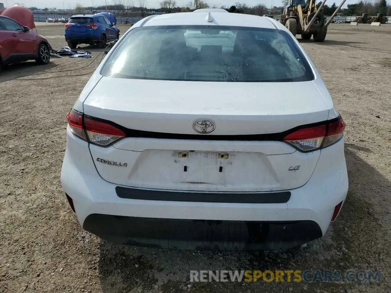 6 Photograph of a damaged car 5YFB4MDE0PP029928 TOYOTA COROLLA 2023