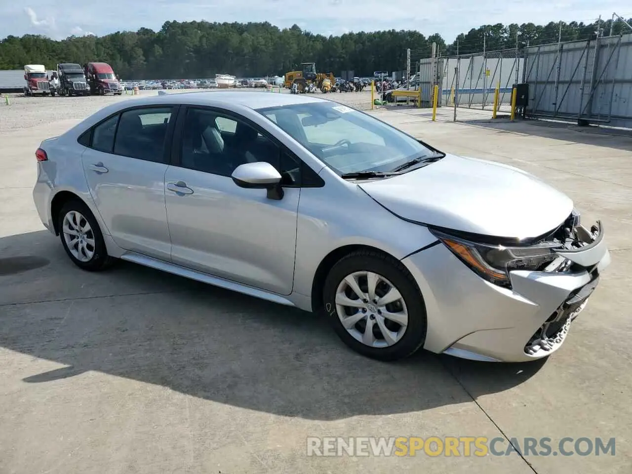 4 Photograph of a damaged car 5YFB4MDE0PP033980 TOYOTA COROLLA 2023