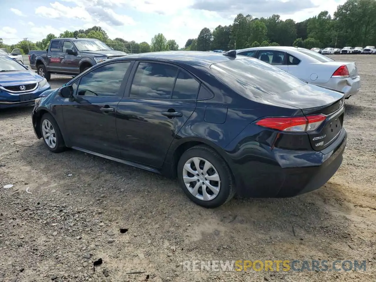 2 Photograph of a damaged car 5YFB4MDE0PP035485 TOYOTA COROLLA 2023