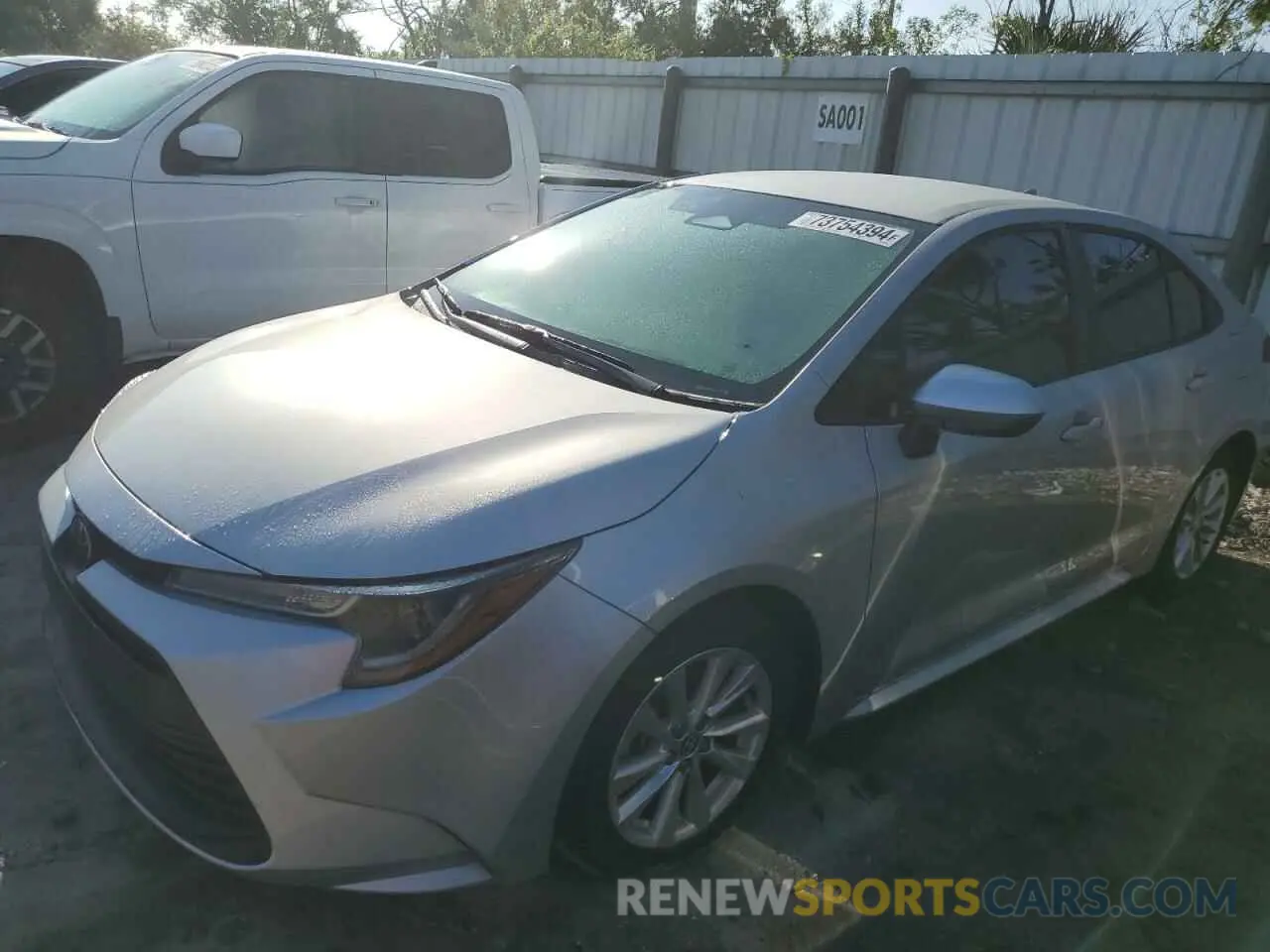 1 Photograph of a damaged car 5YFB4MDE0PP041299 TOYOTA COROLLA 2023