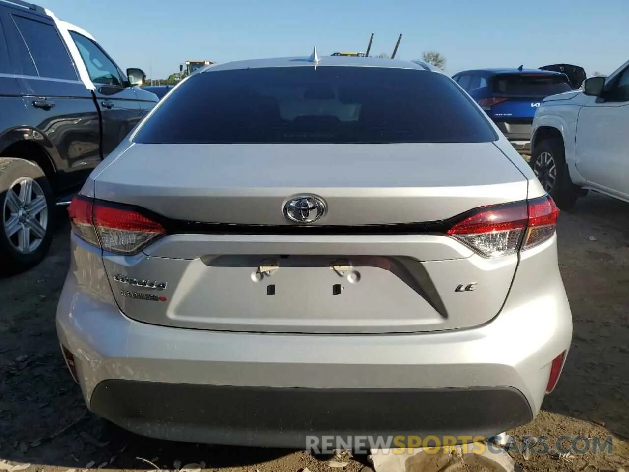 6 Photograph of a damaged car 5YFB4MDE0PP041299 TOYOTA COROLLA 2023