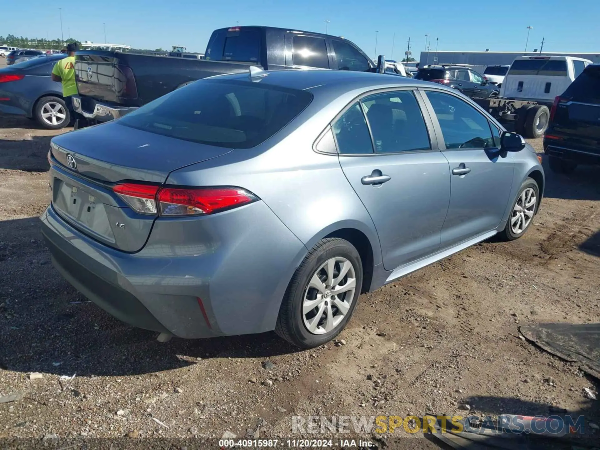 4 Photograph of a damaged car 5YFB4MDE0PP046549 TOYOTA COROLLA 2023