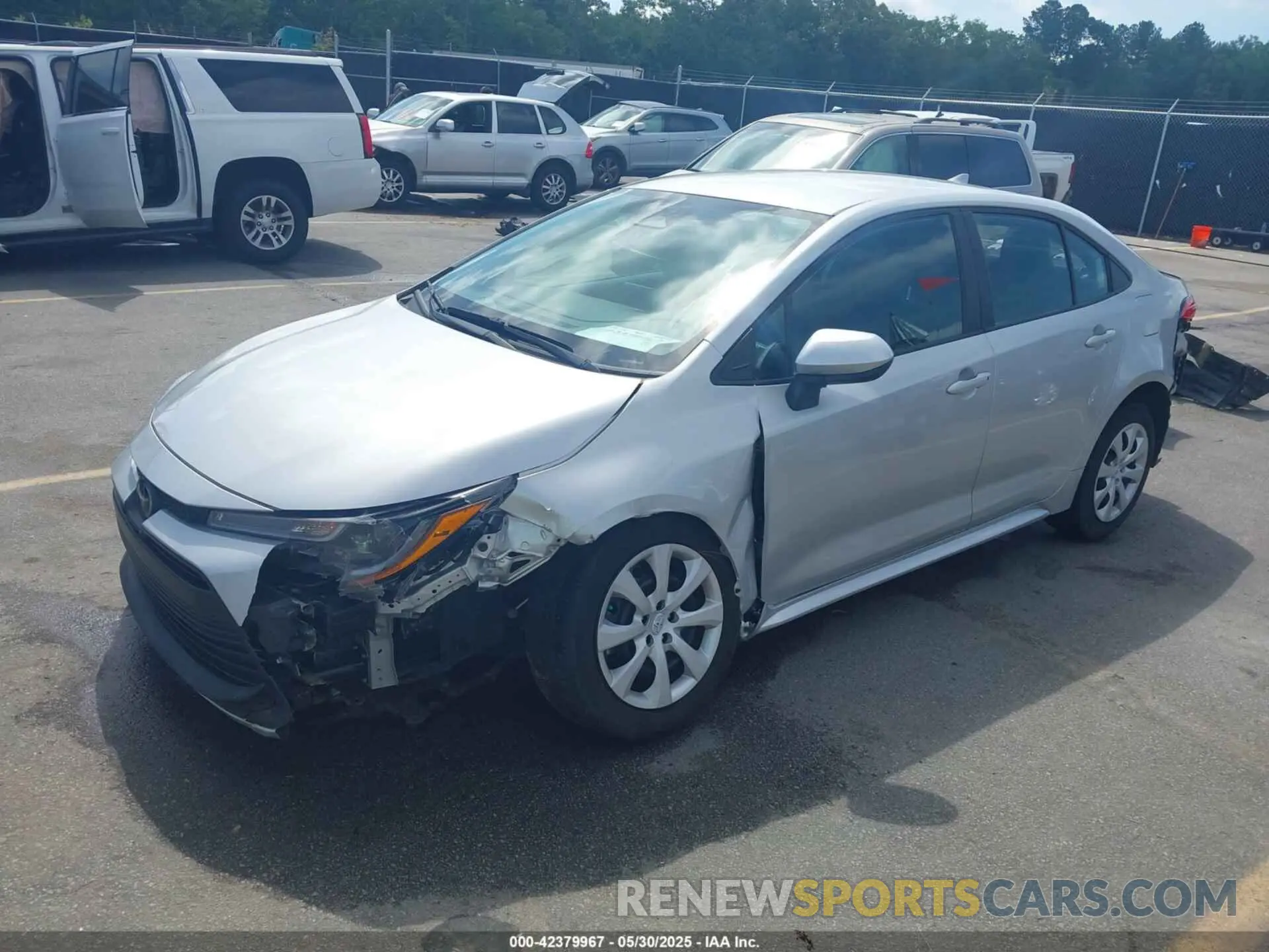 2 Photograph of a damaged car 5YFB4MDE0PP046809 TOYOTA COROLLA 2023