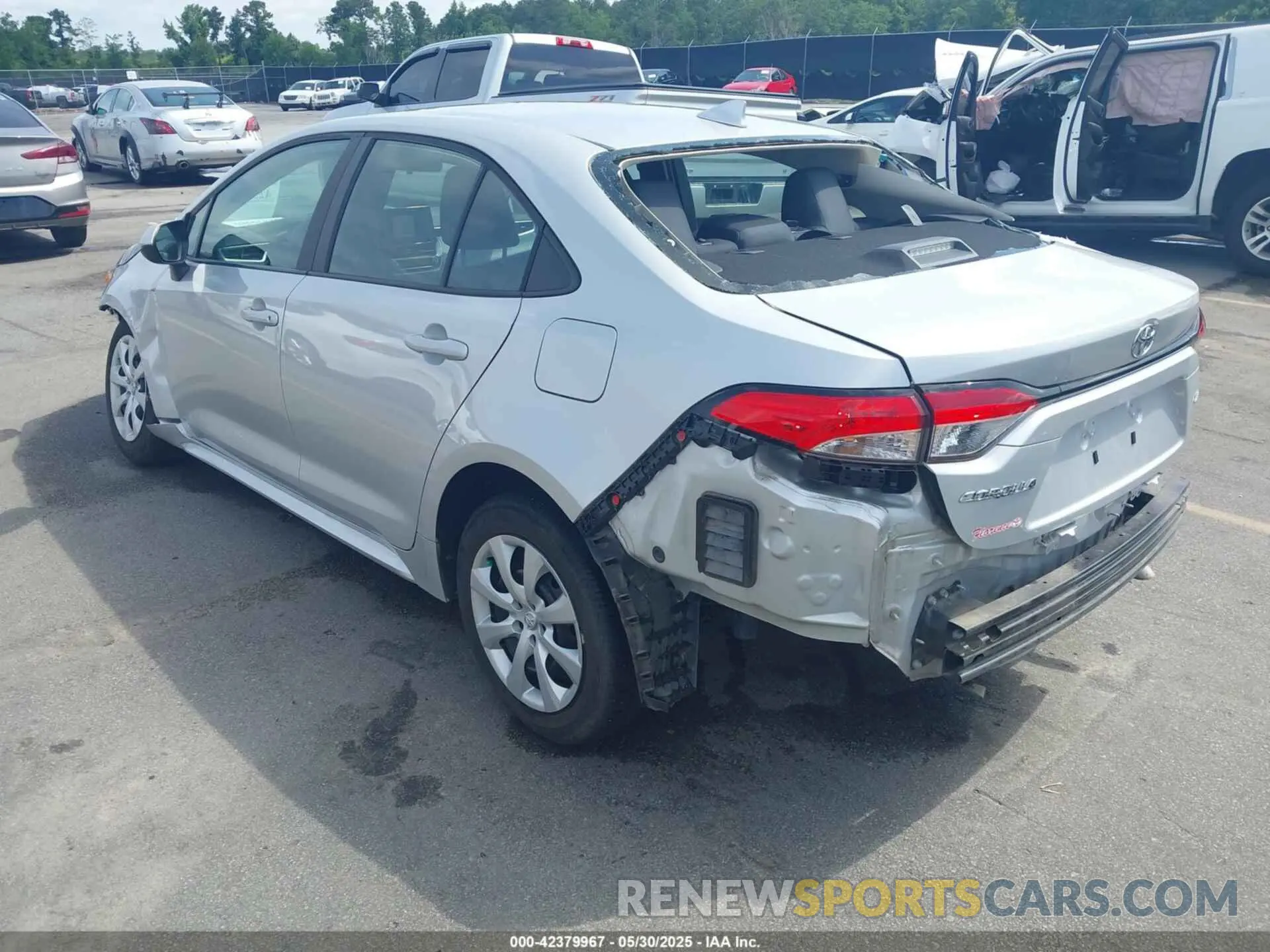3 Photograph of a damaged car 5YFB4MDE0PP046809 TOYOTA COROLLA 2023