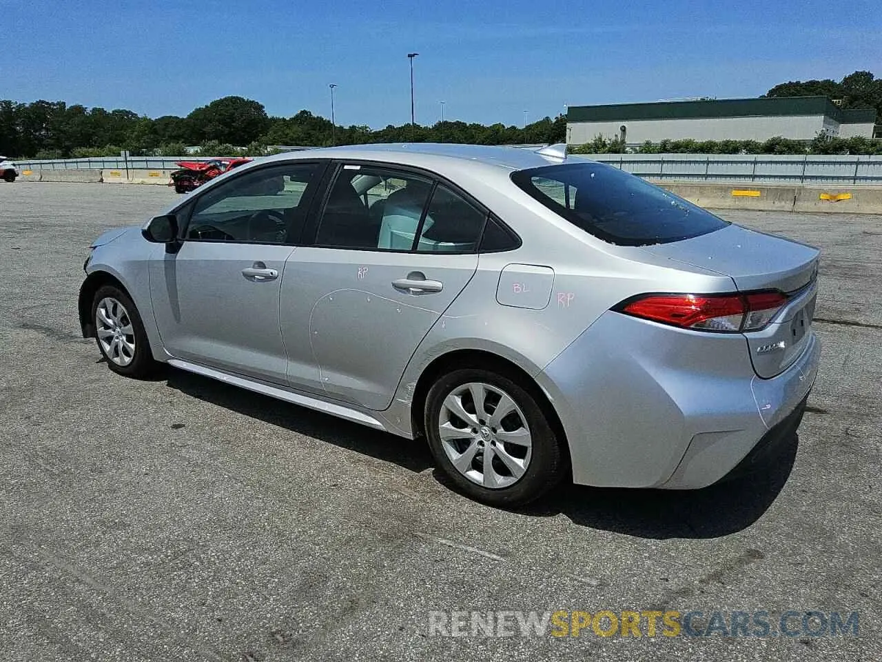 2 Photograph of a damaged car 5YFB4MDE0PP048155 TOYOTA COROLLA 2023