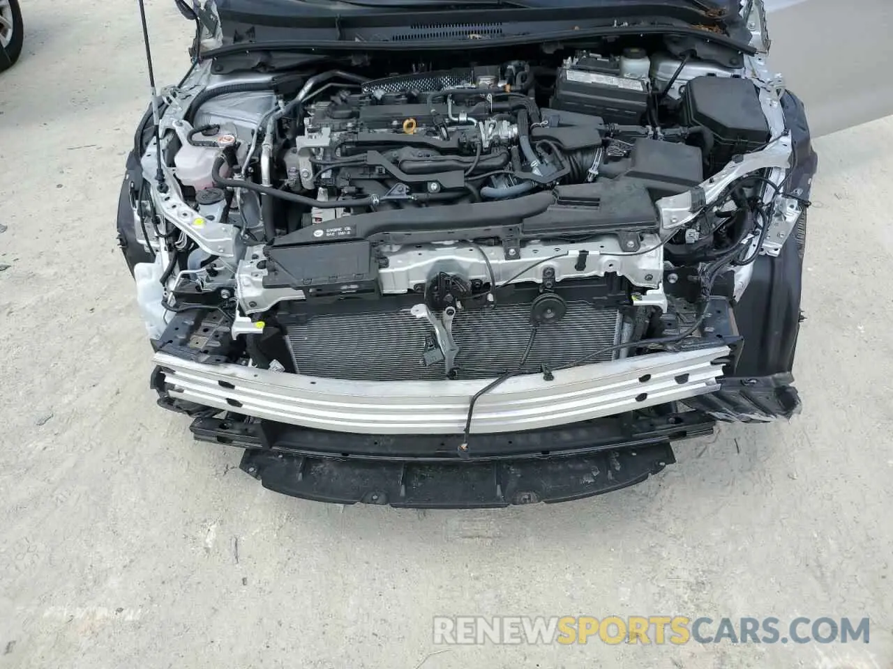 11 Photograph of a damaged car 5YFB4MDE0PP053551 TOYOTA COROLLA 2023
