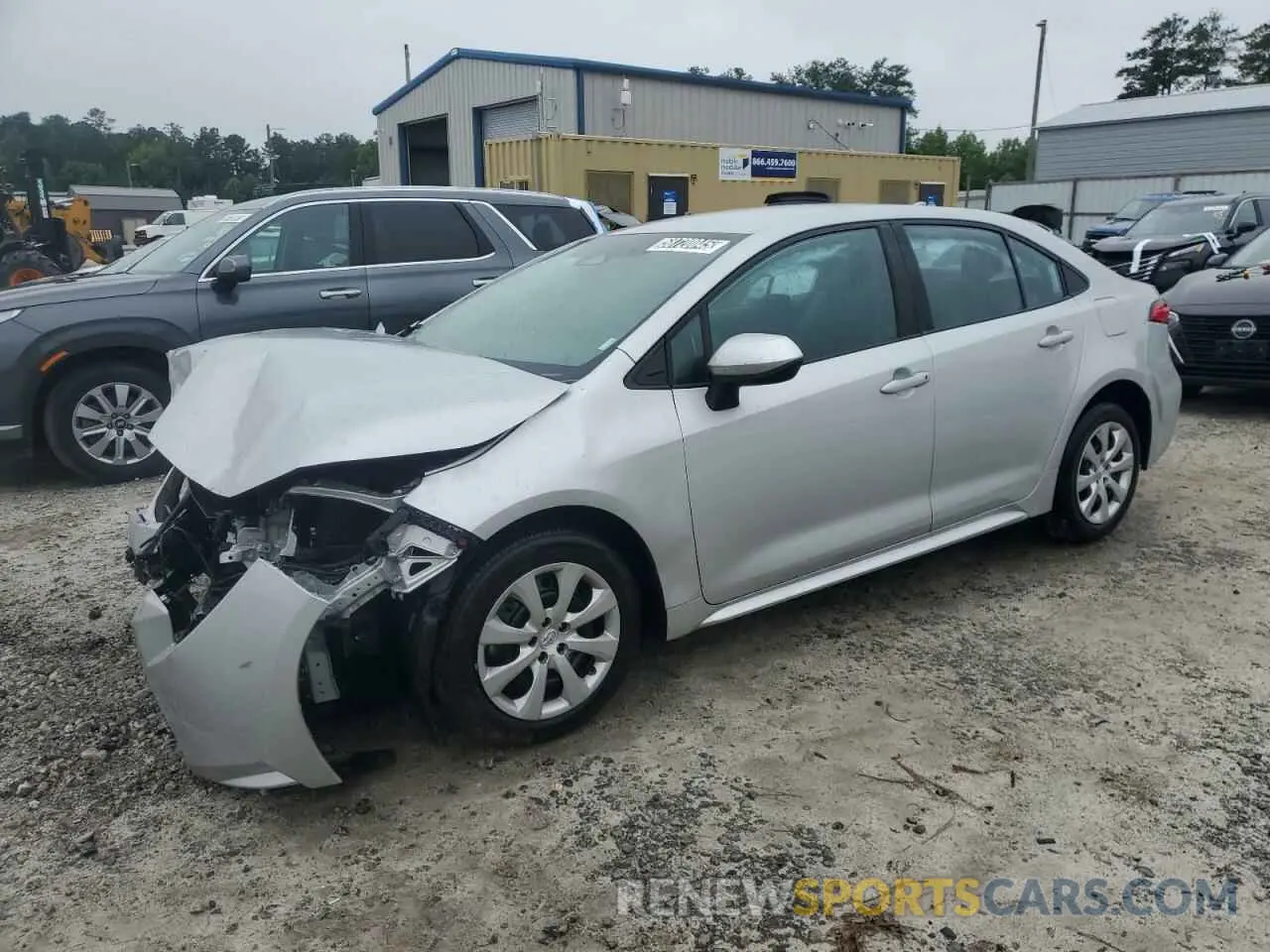 1 Photograph of a damaged car 5YFB4MDE0PP065358 TOYOTA COROLLA 2023