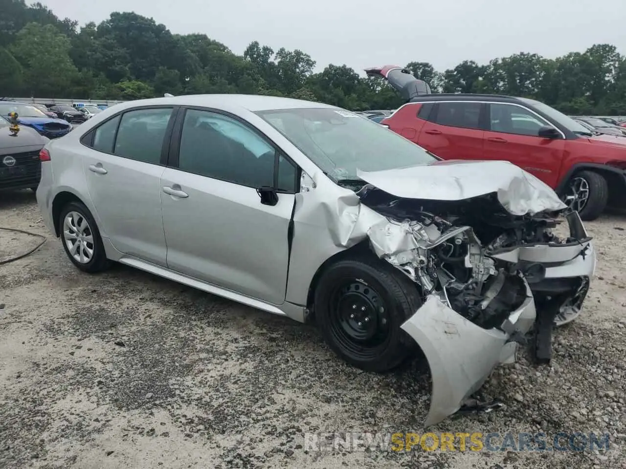 4 Photograph of a damaged car 5YFB4MDE0PP065358 TOYOTA COROLLA 2023