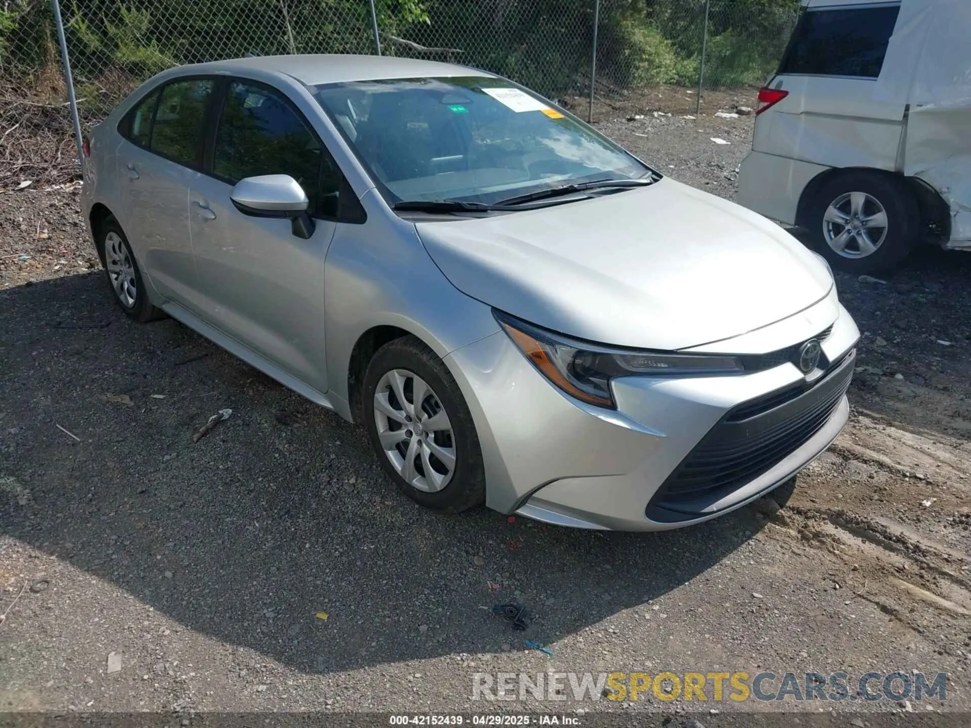 1 Photograph of a damaged car 5YFB4MDE0PP065523 TOYOTA COROLLA 2023