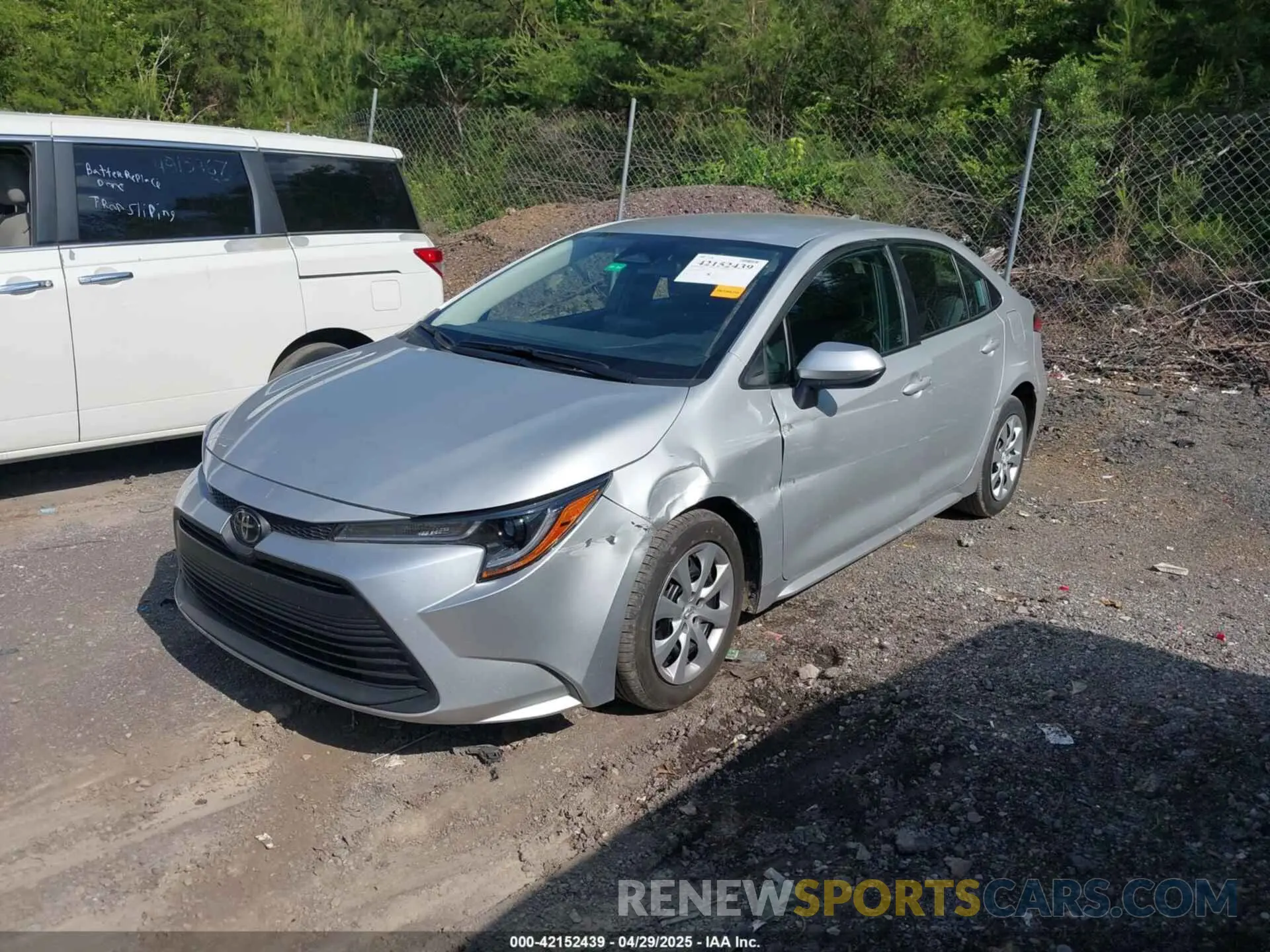 2 Photograph of a damaged car 5YFB4MDE0PP065523 TOYOTA COROLLA 2023