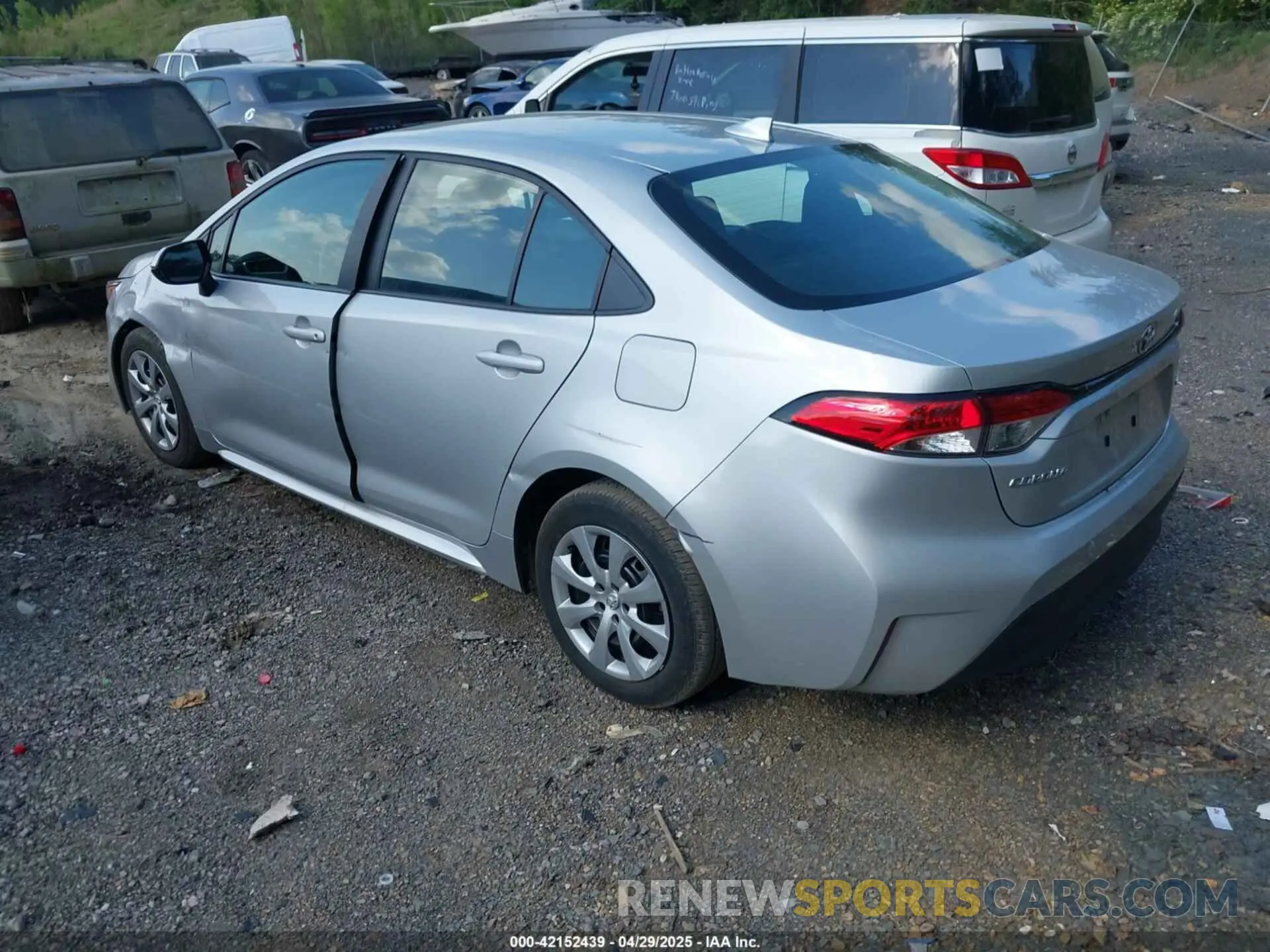 3 Photograph of a damaged car 5YFB4MDE0PP065523 TOYOTA COROLLA 2023