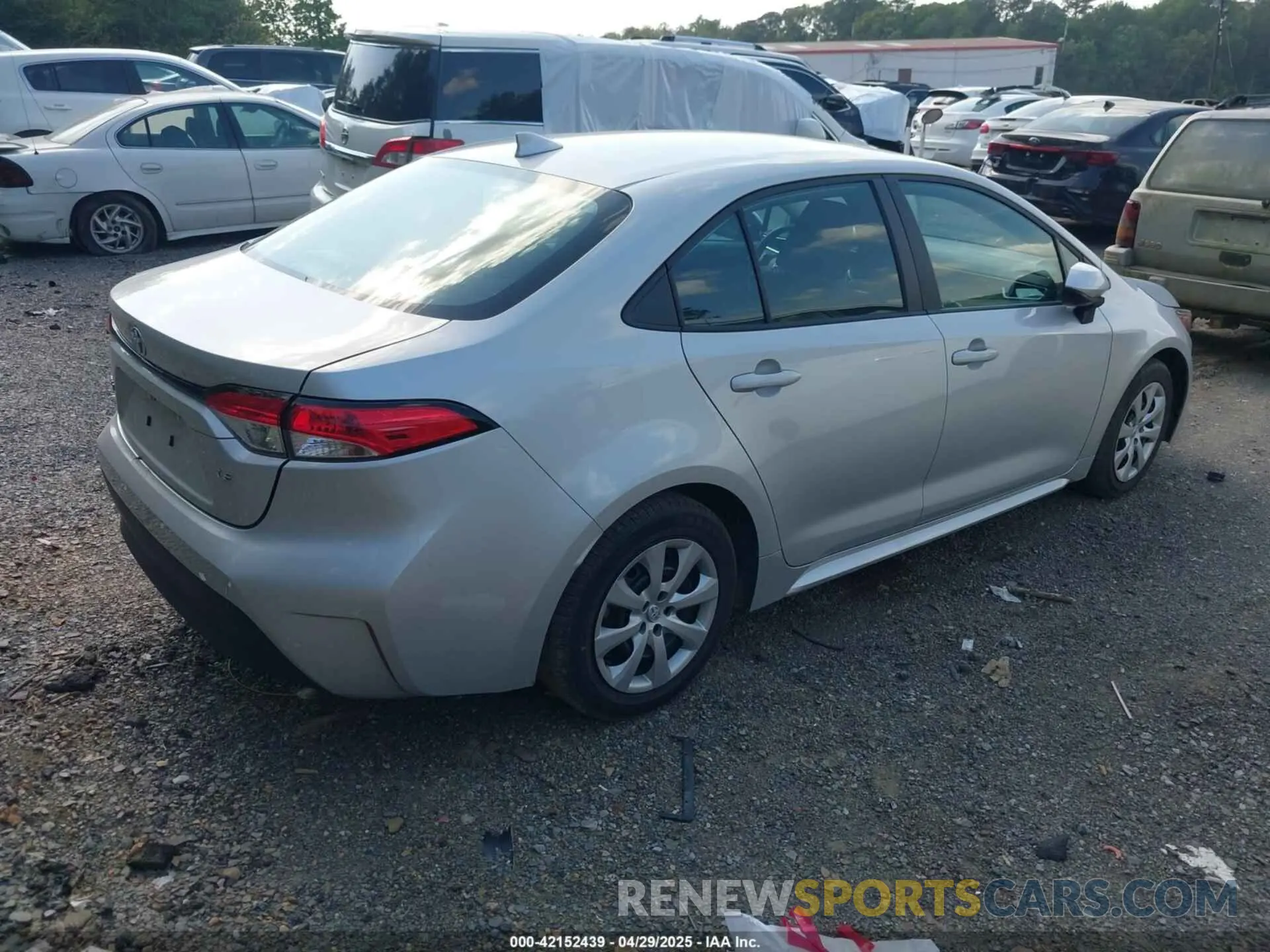 4 Photograph of a damaged car 5YFB4MDE0PP065523 TOYOTA COROLLA 2023