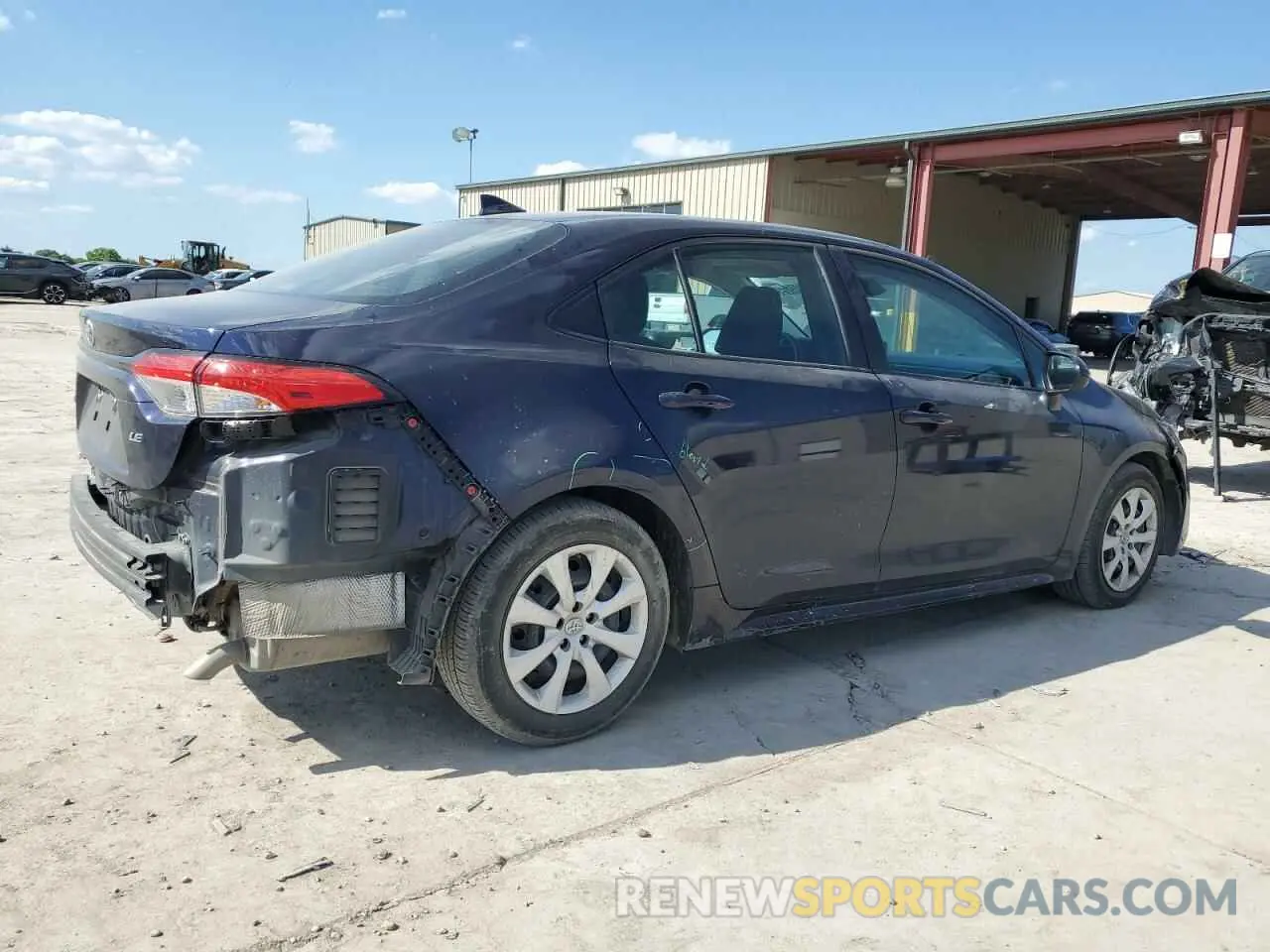 3 Photograph of a damaged car 5YFB4MDE0PP068115 TOYOTA COROLLA 2023
