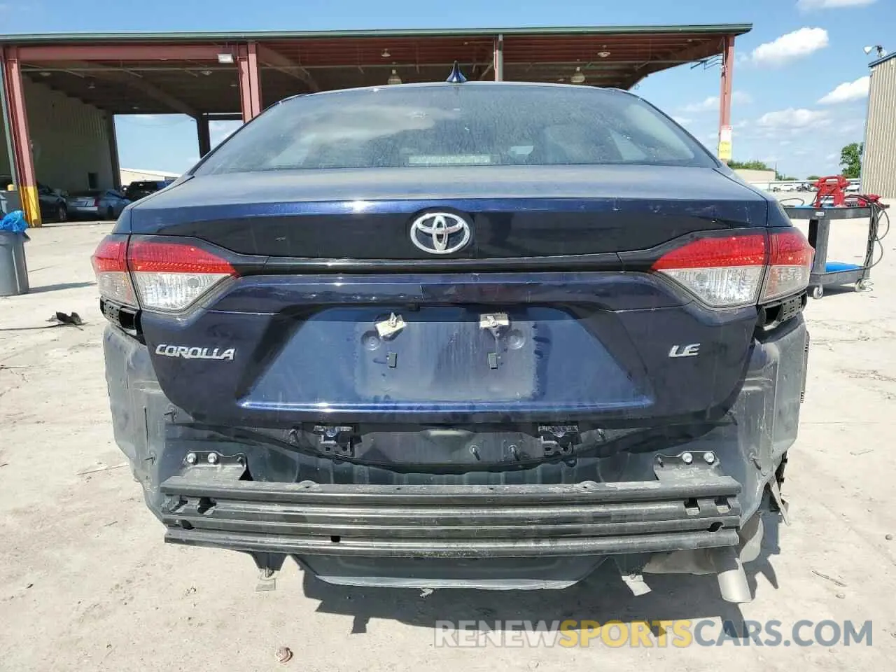 6 Photograph of a damaged car 5YFB4MDE0PP068115 TOYOTA COROLLA 2023