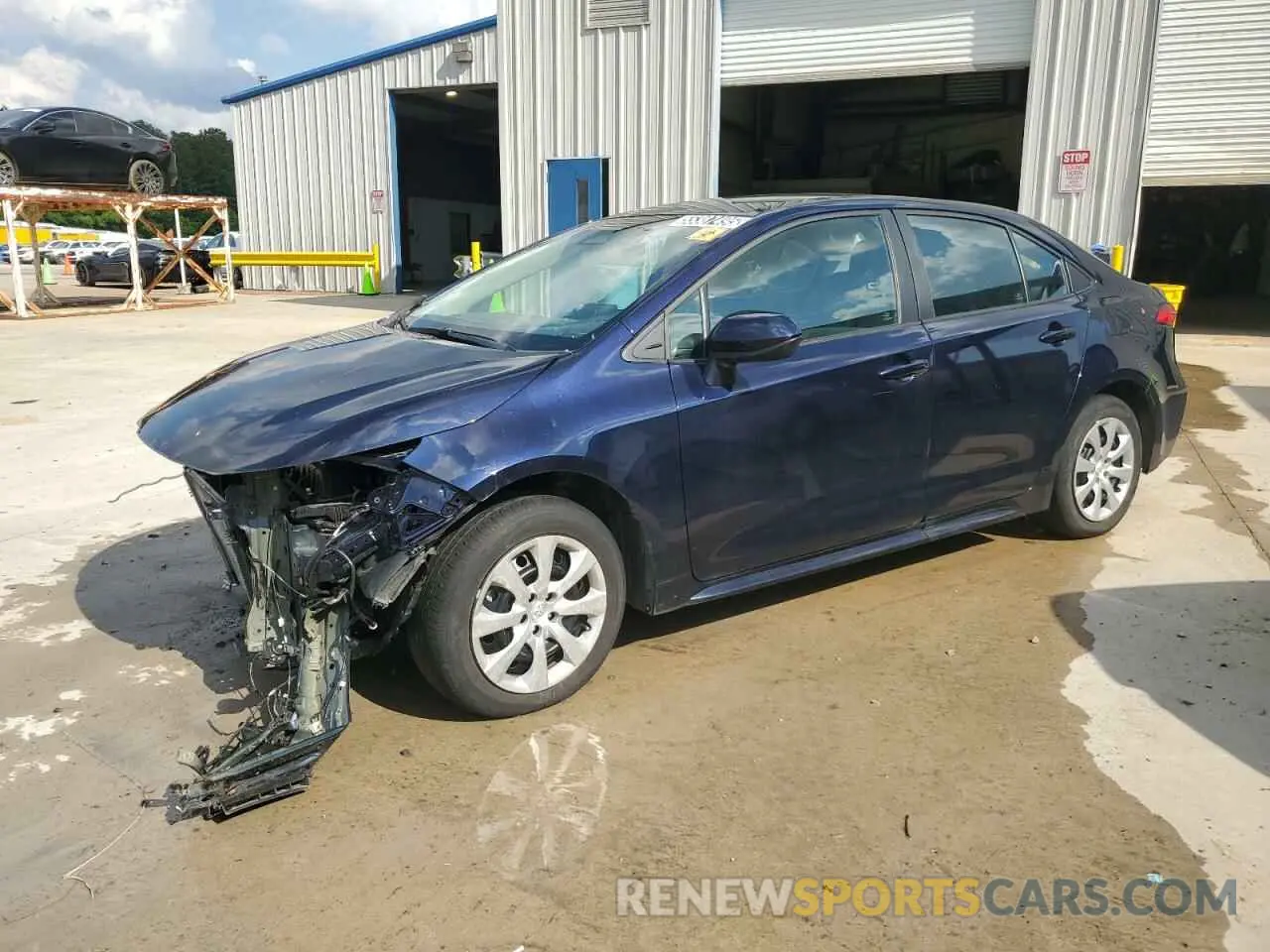 1 Photograph of a damaged car 5YFB4MDE0PP071855 TOYOTA COROLLA 2023