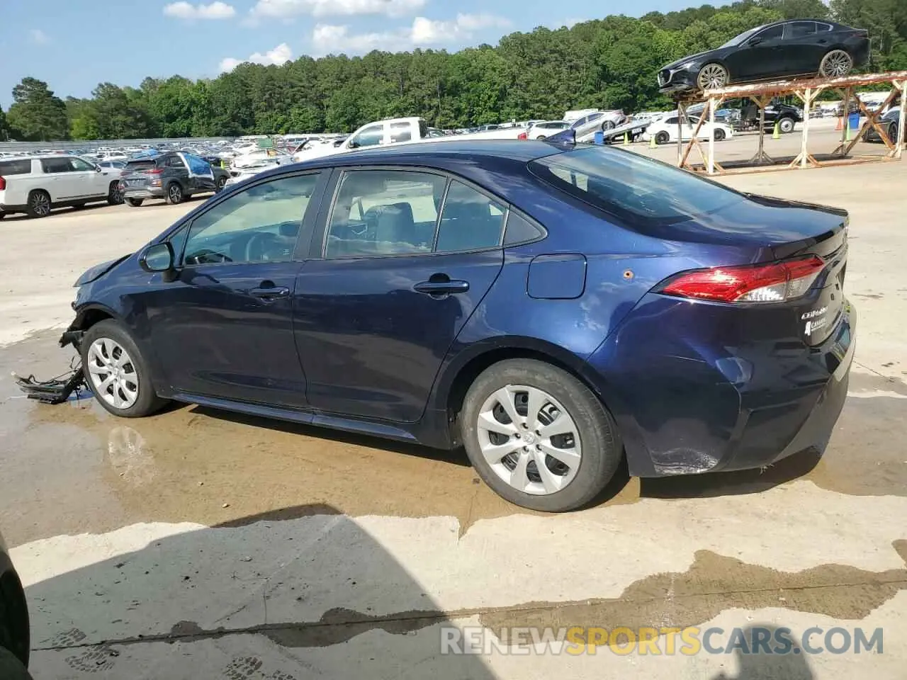 2 Photograph of a damaged car 5YFB4MDE0PP071855 TOYOTA COROLLA 2023