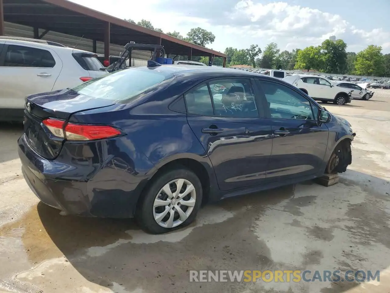 3 Photograph of a damaged car 5YFB4MDE0PP071855 TOYOTA COROLLA 2023