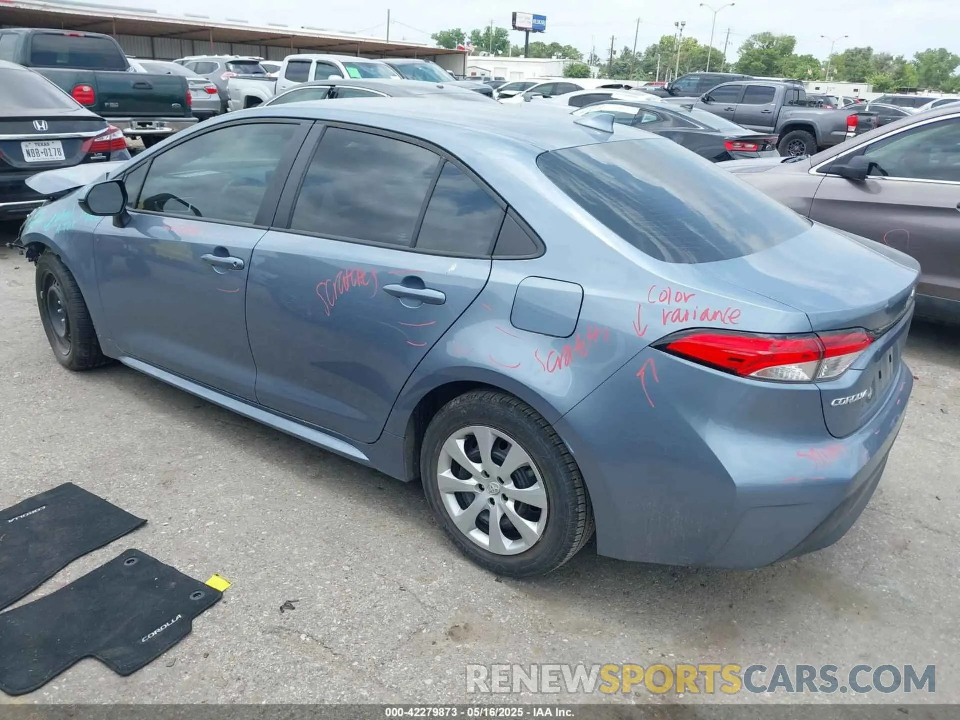 3 Photograph of a damaged car 5YFB4MDE0PP073153 TOYOTA COROLLA 2023