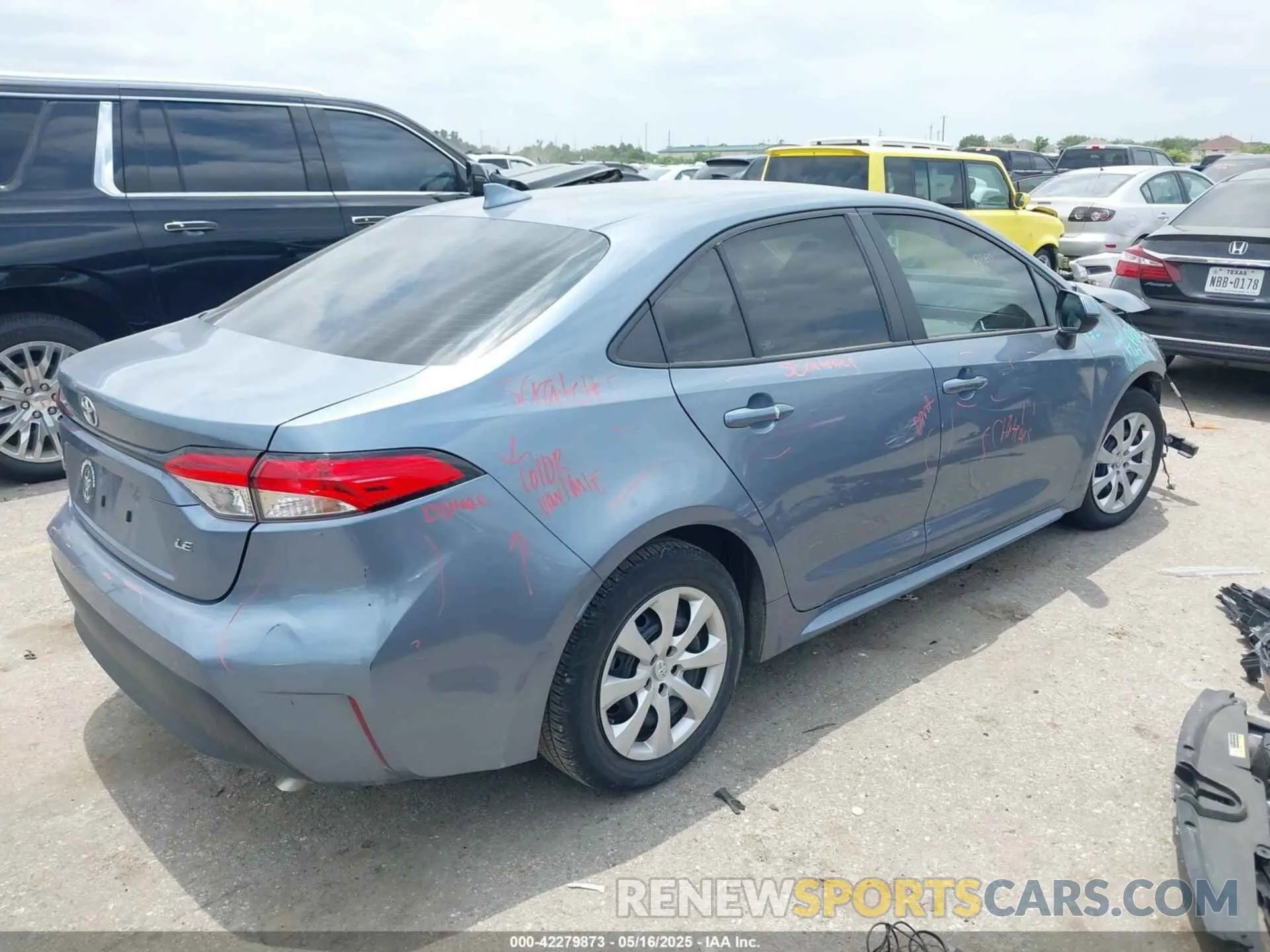 4 Photograph of a damaged car 5YFB4MDE0PP073153 TOYOTA COROLLA 2023
