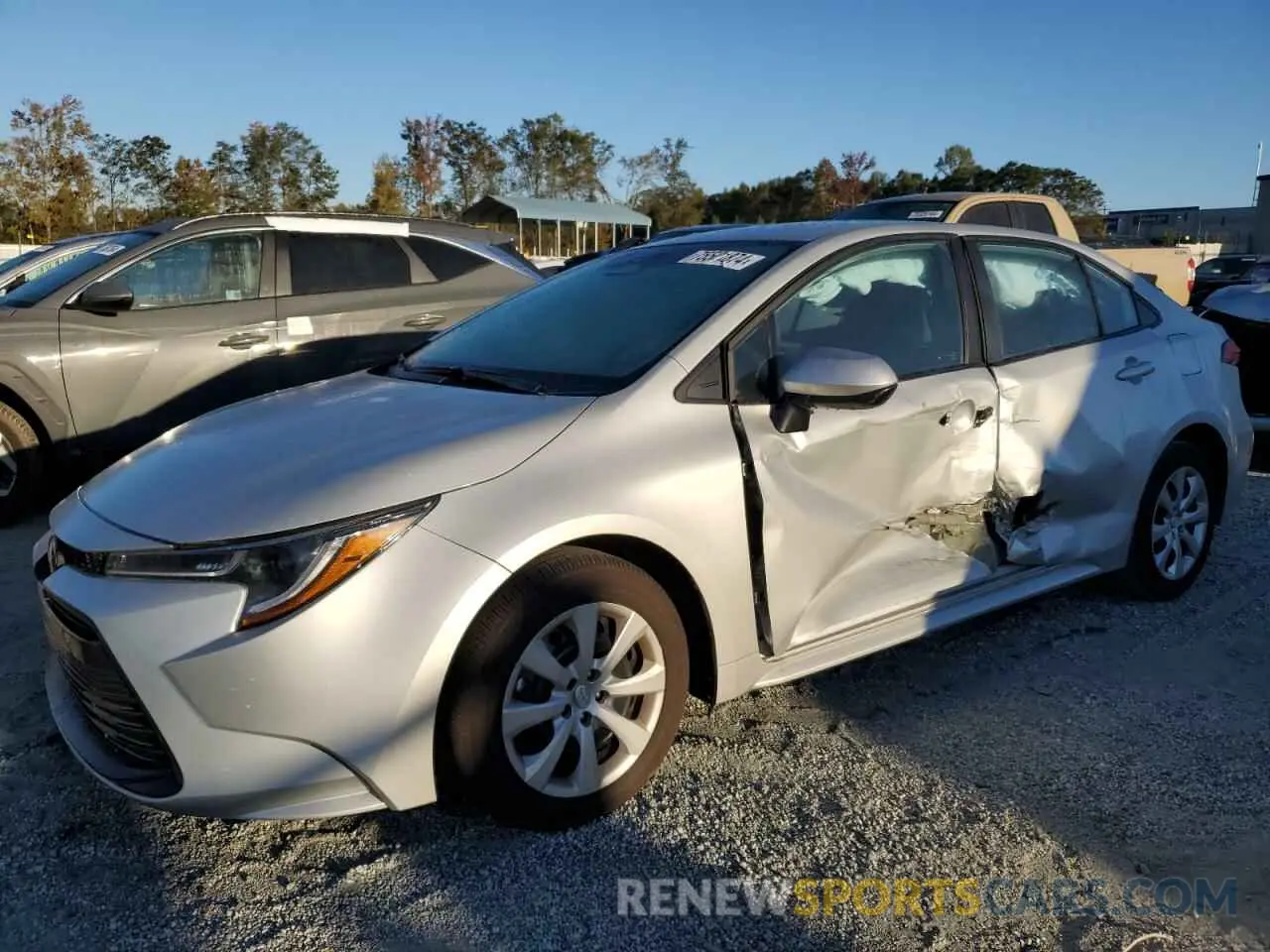 1 Photograph of a damaged car 5YFB4MDE0PP075453 TOYOTA COROLLA 2023