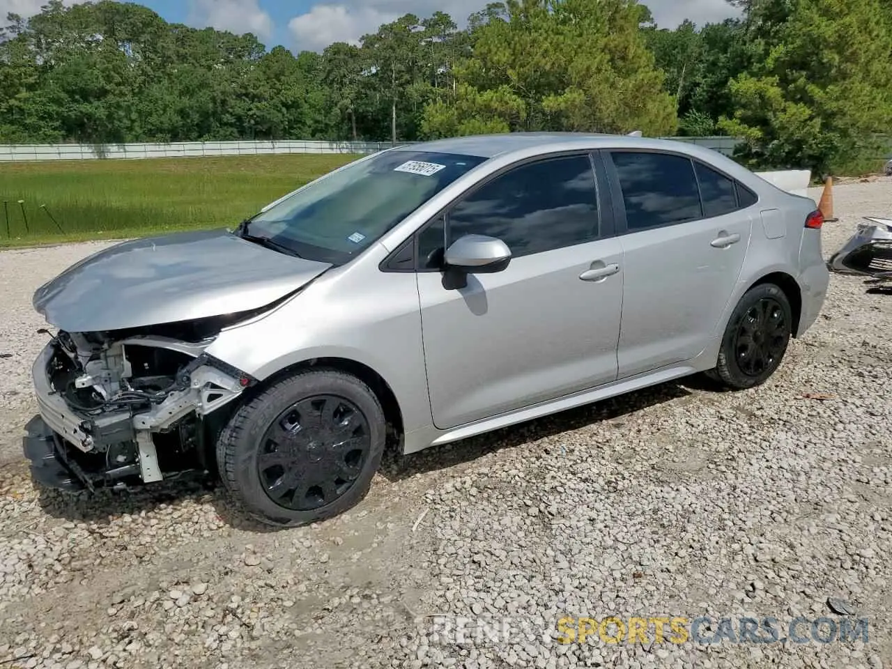 1 Photograph of a damaged car 5YFB4MDE1PP001653 TOYOTA COROLLA 2023