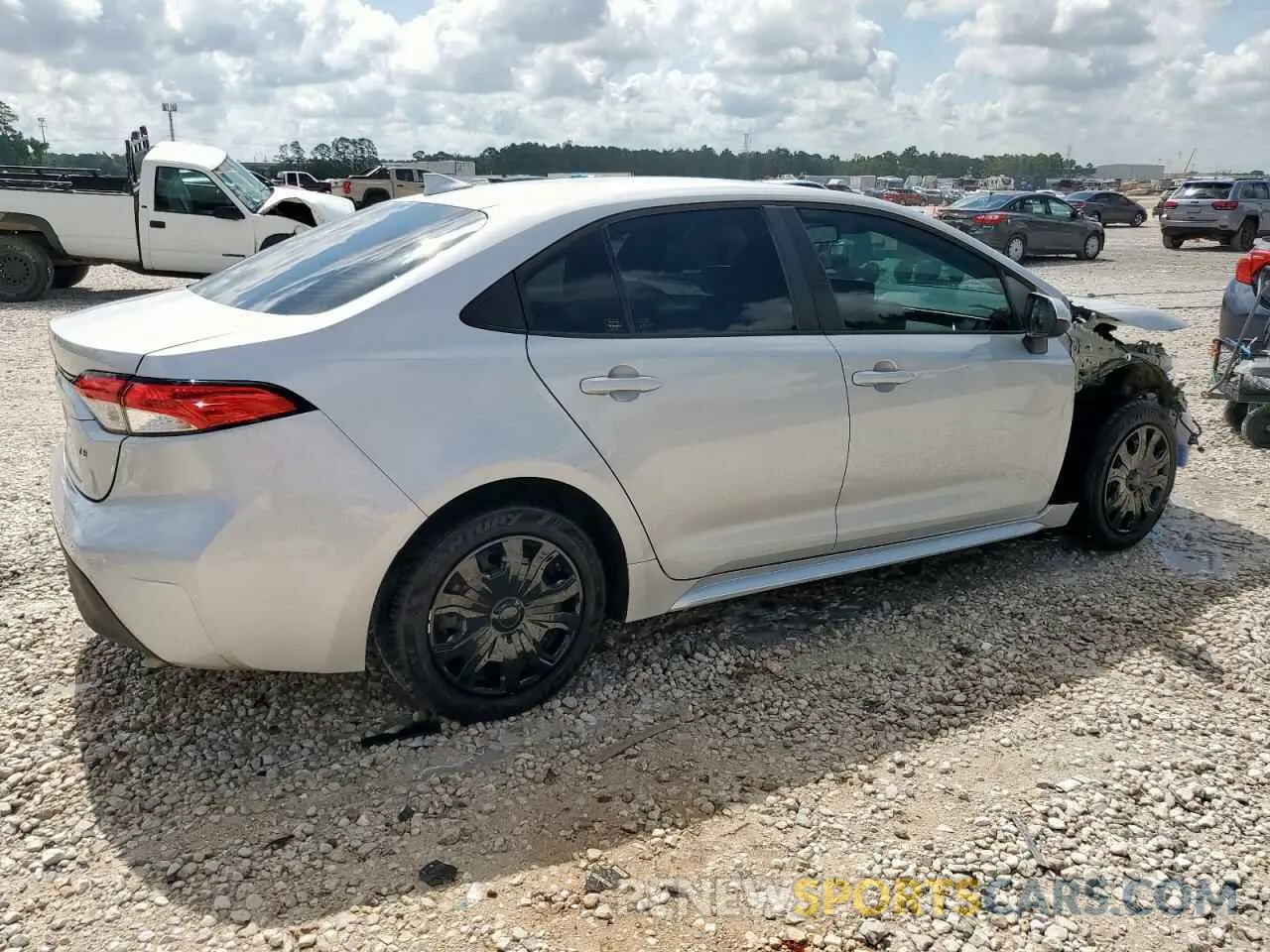 3 Photograph of a damaged car 5YFB4MDE1PP001653 TOYOTA COROLLA 2023
