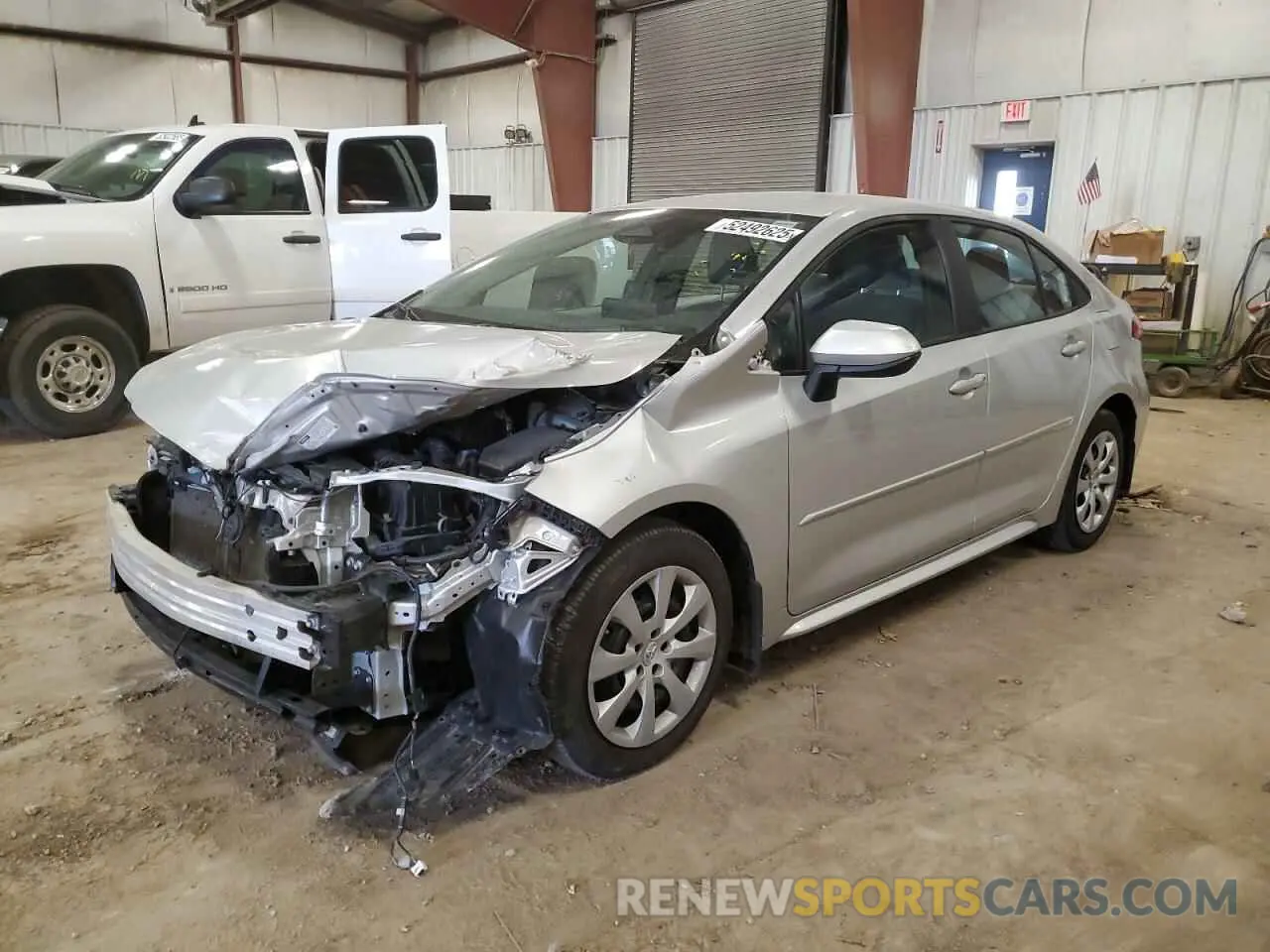 1 Photograph of a damaged car 5YFB4MDE1PP004181 TOYOTA COROLLA 2023
