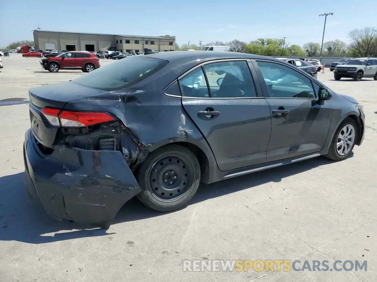 3 Photograph of a damaged car 5YFB4MDE1PP007307 TOYOTA COROLLA 2023