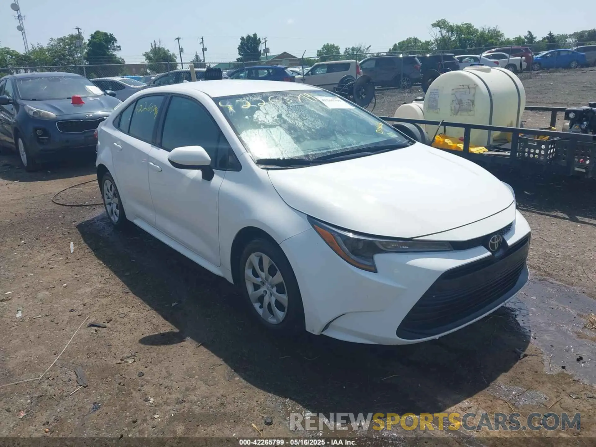 1 Photograph of a damaged car 5YFB4MDE1PP009218 TOYOTA COROLLA 2023
