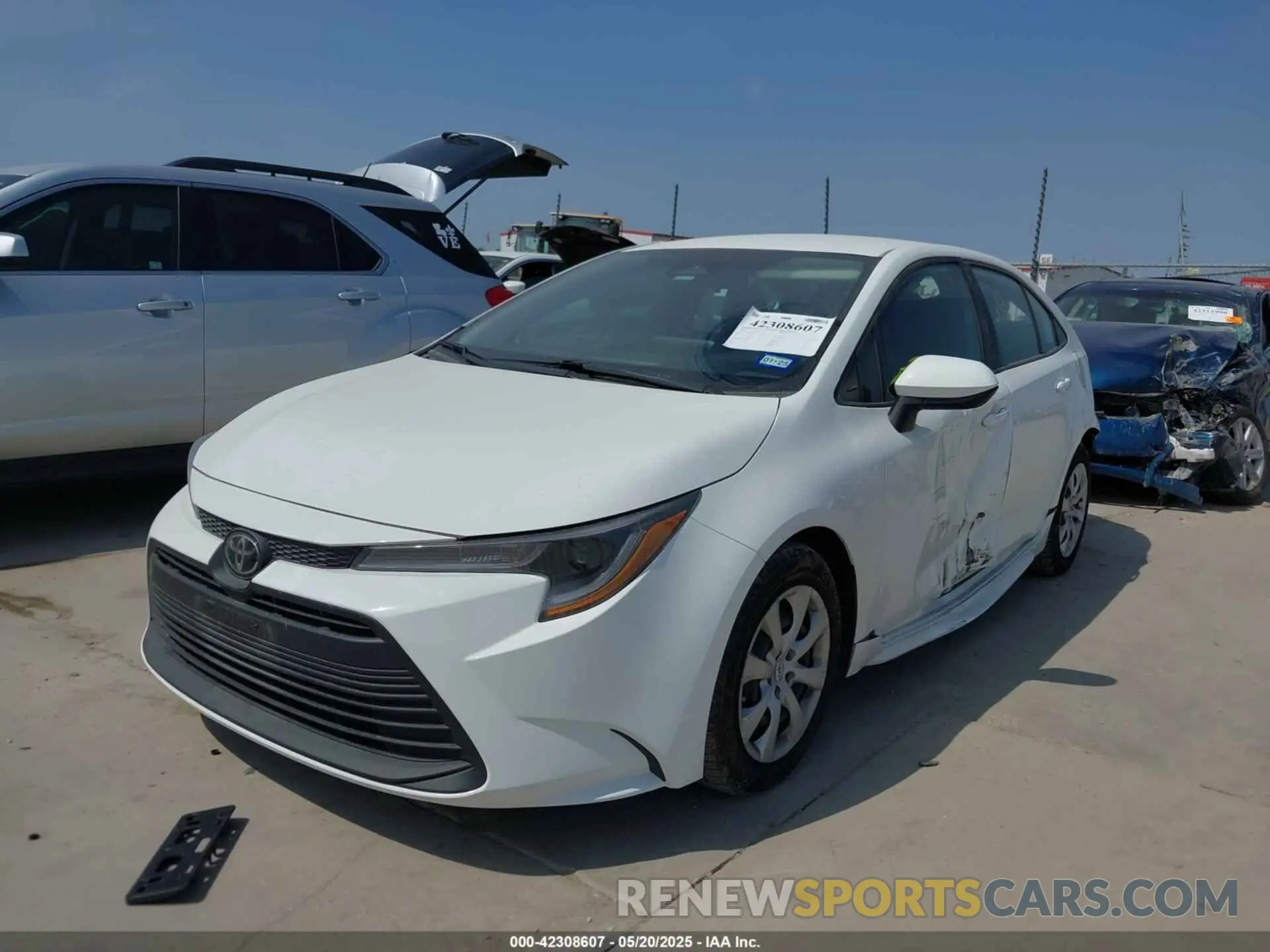 2 Photograph of a damaged car 5YFB4MDE1PP011972 TOYOTA COROLLA 2023