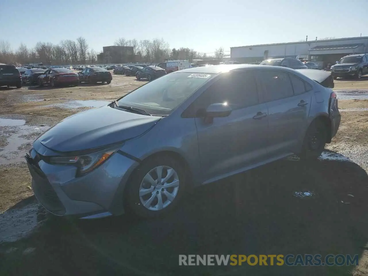 1 Photograph of a damaged car 5YFB4MDE1PP015553 TOYOTA COROLLA 2023