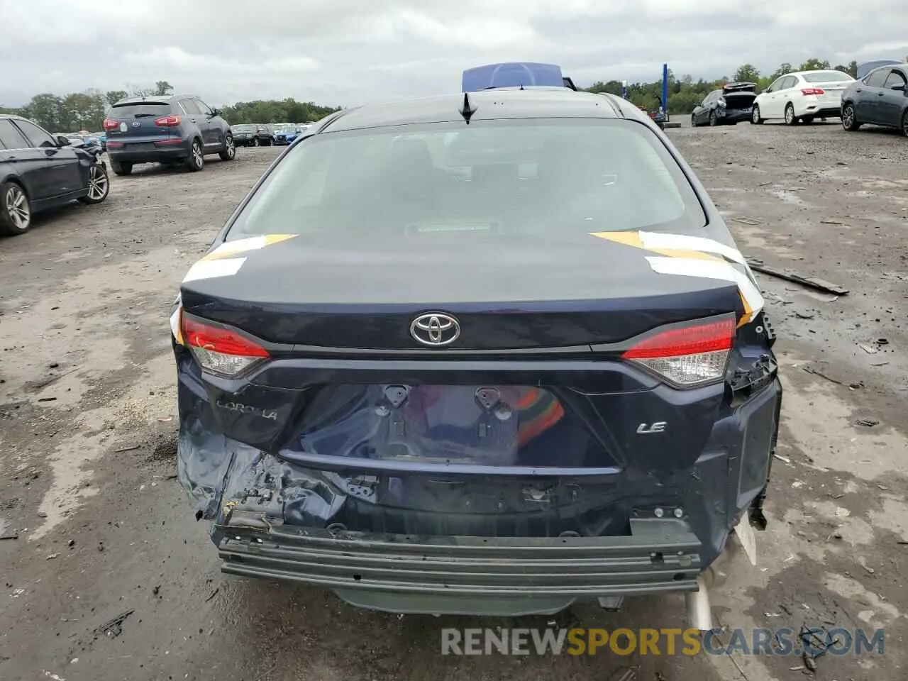 6 Photograph of a damaged car 5YFB4MDE1PP020381 TOYOTA COROLLA 2023