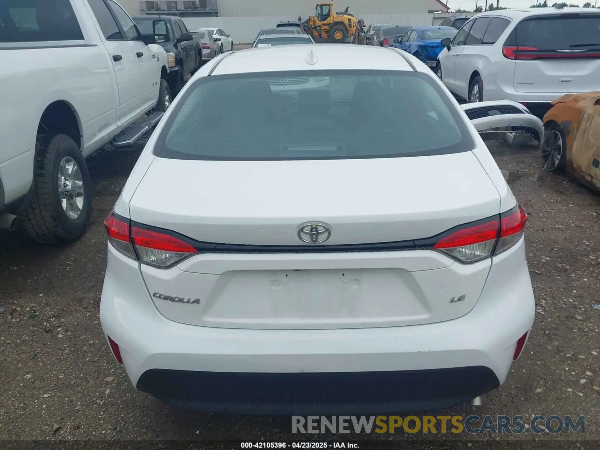 16 Photograph of a damaged car 5YFB4MDE1PP022468 TOYOTA COROLLA 2023