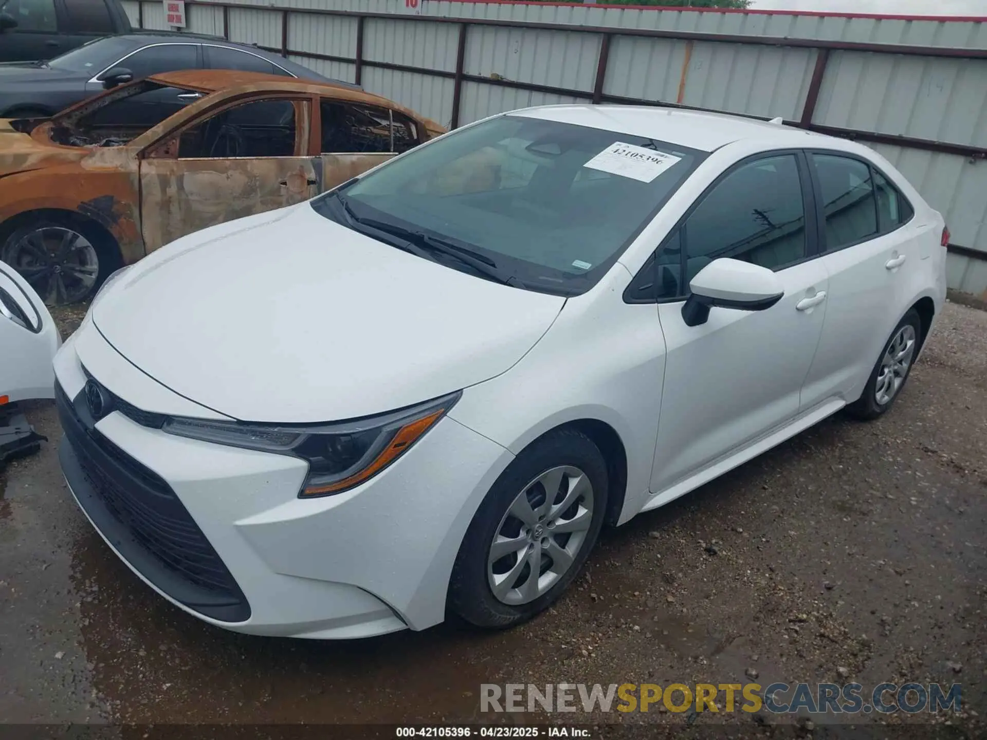 2 Photograph of a damaged car 5YFB4MDE1PP022468 TOYOTA COROLLA 2023