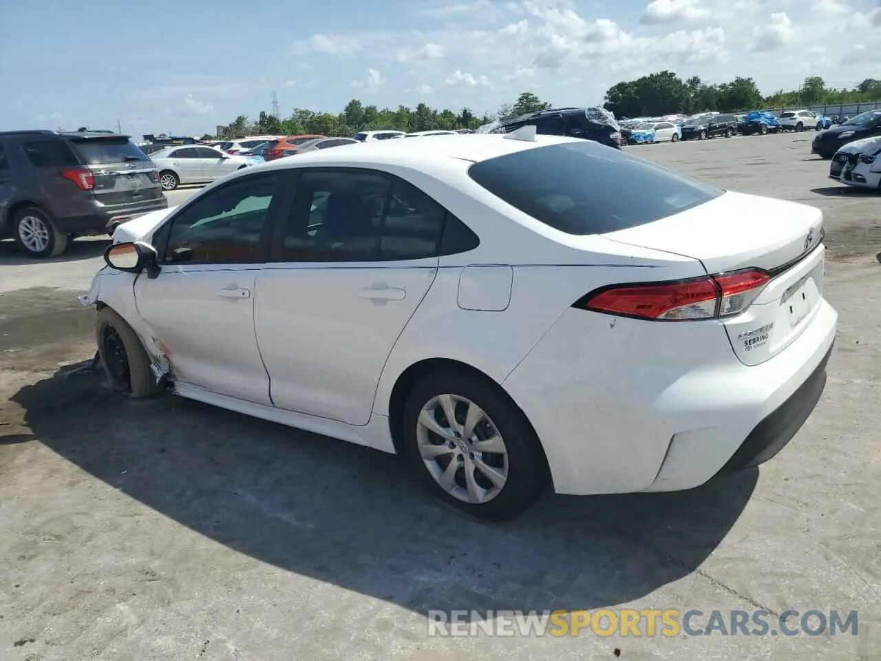 2 Photograph of a damaged car 5YFB4MDE1PP023278 TOYOTA COROLLA 2023