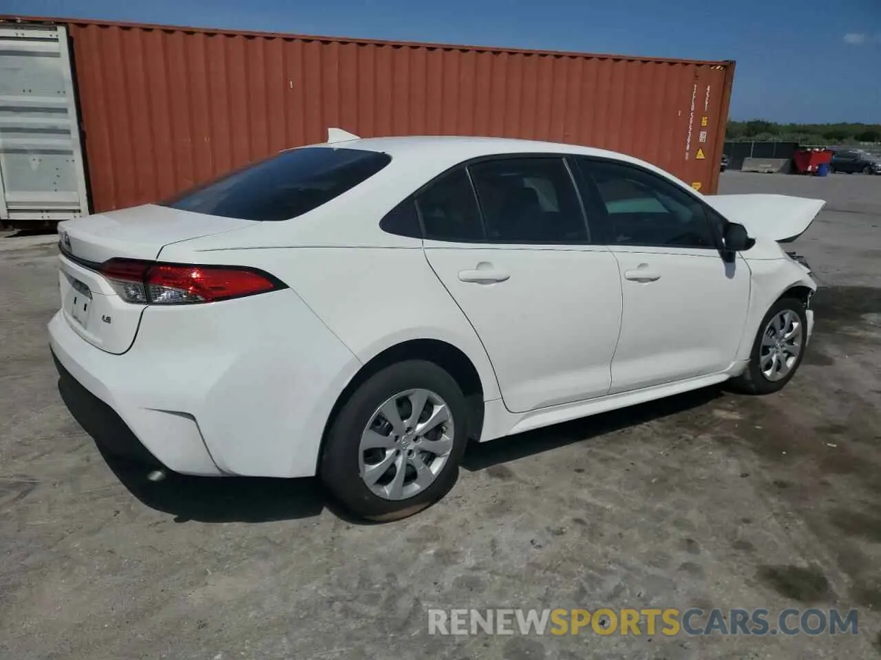 3 Photograph of a damaged car 5YFB4MDE1PP023278 TOYOTA COROLLA 2023