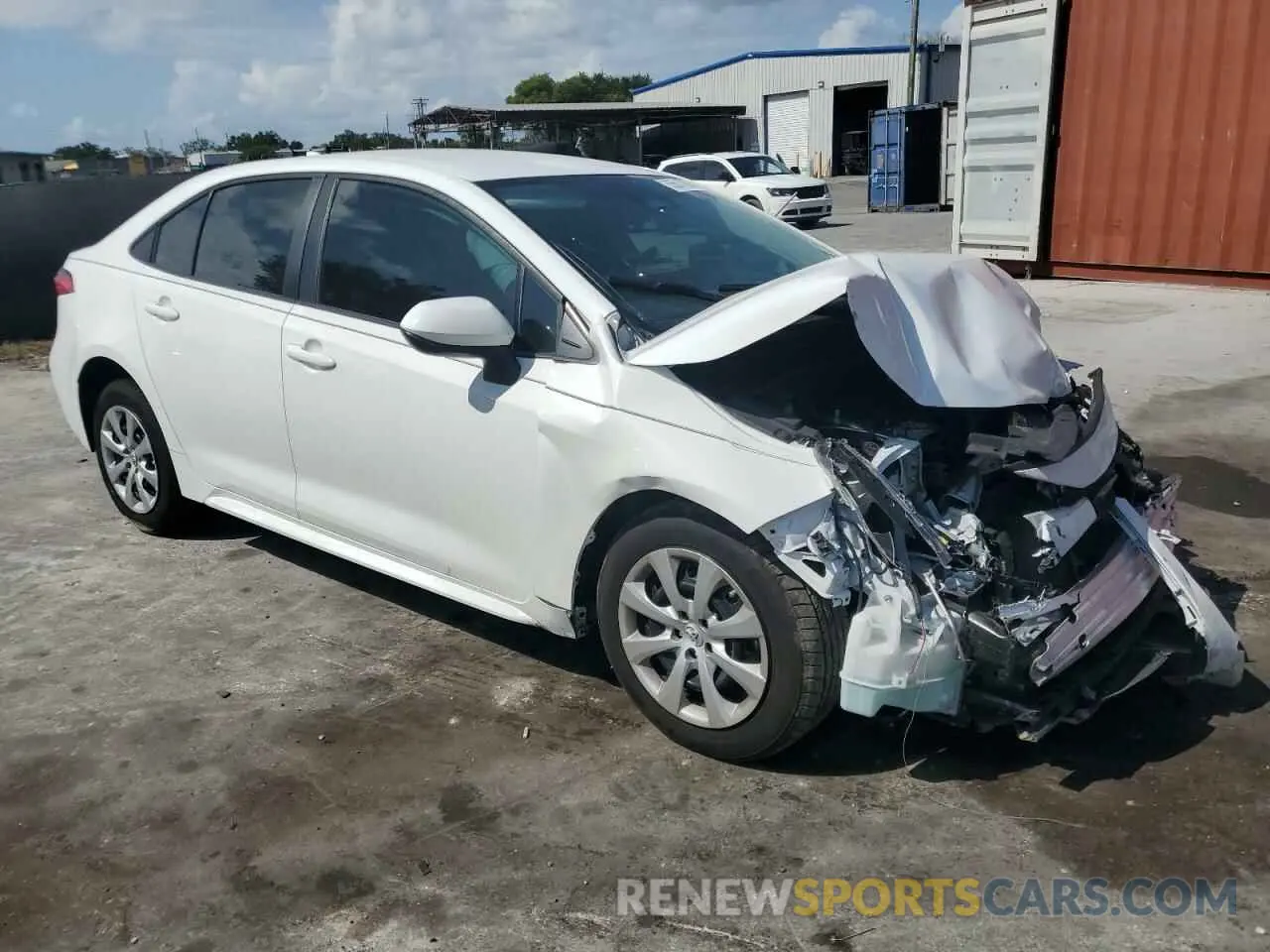 4 Photograph of a damaged car 5YFB4MDE1PP023278 TOYOTA COROLLA 2023