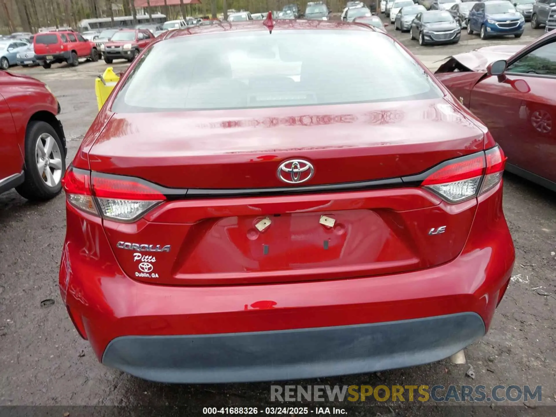 17 Photograph of a damaged car 5YFB4MDE1PP023524 TOYOTA COROLLA 2023