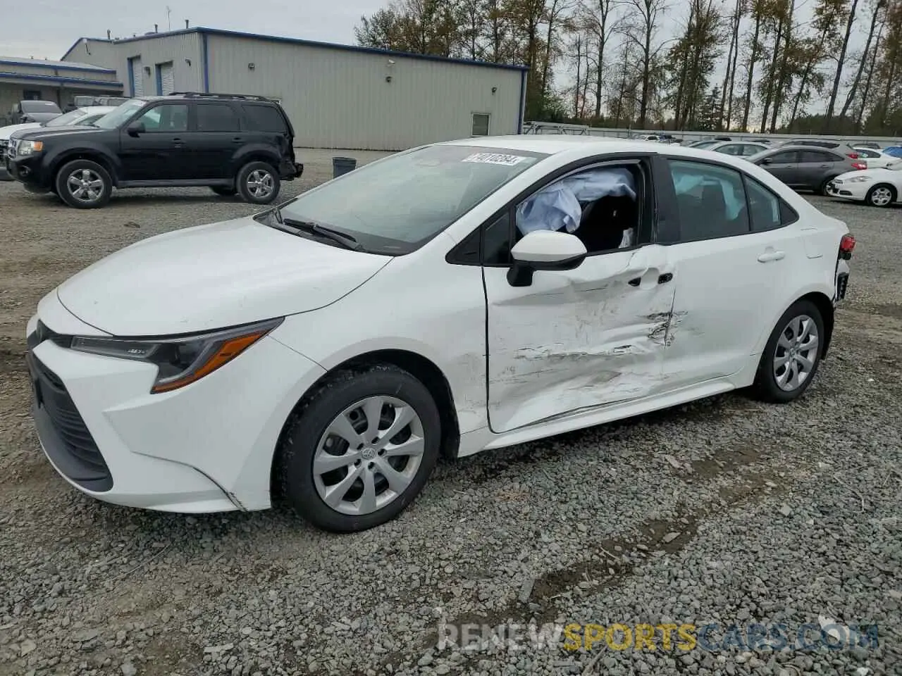 1 Photograph of a damaged car 5YFB4MDE1PP025113 TOYOTA COROLLA 2023