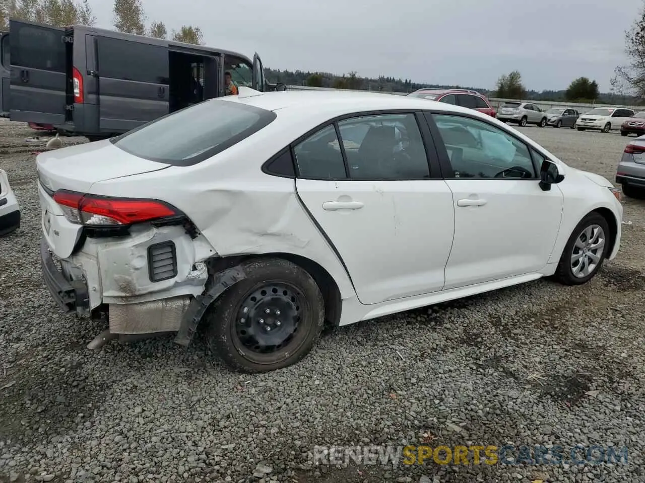 3 Photograph of a damaged car 5YFB4MDE1PP025113 TOYOTA COROLLA 2023
