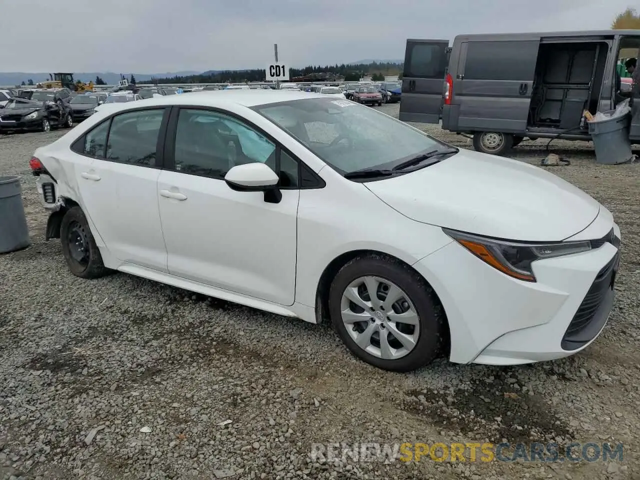 4 Photograph of a damaged car 5YFB4MDE1PP025113 TOYOTA COROLLA 2023