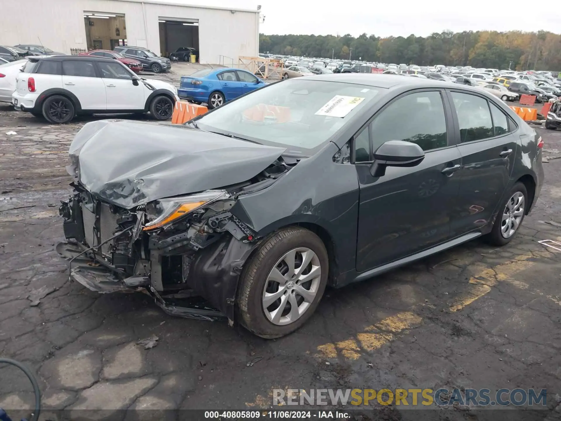 2 Photograph of a damaged car 5YFB4MDE1PP027220 TOYOTA COROLLA 2023