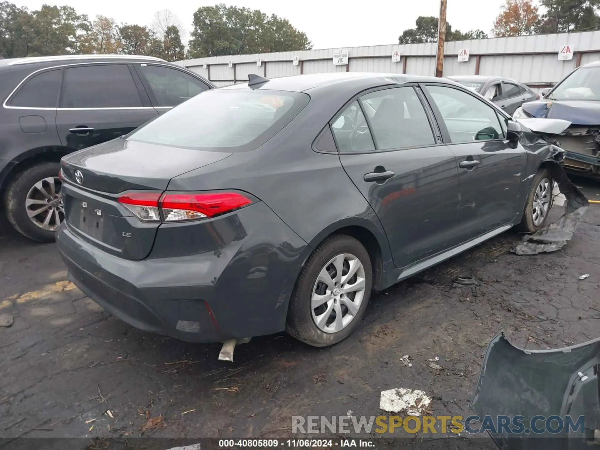 4 Photograph of a damaged car 5YFB4MDE1PP027220 TOYOTA COROLLA 2023