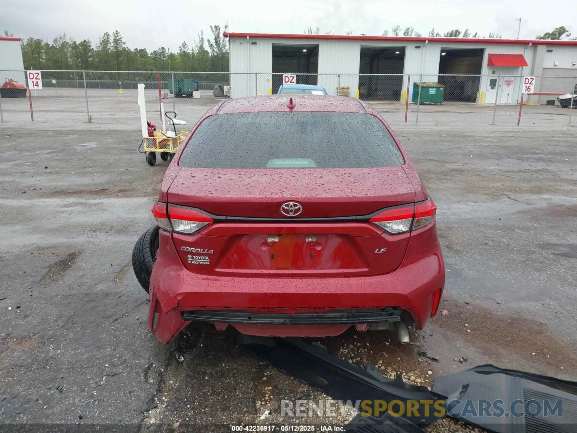 16 Photograph of a damaged car 5YFB4MDE1PP036614 TOYOTA COROLLA 2023