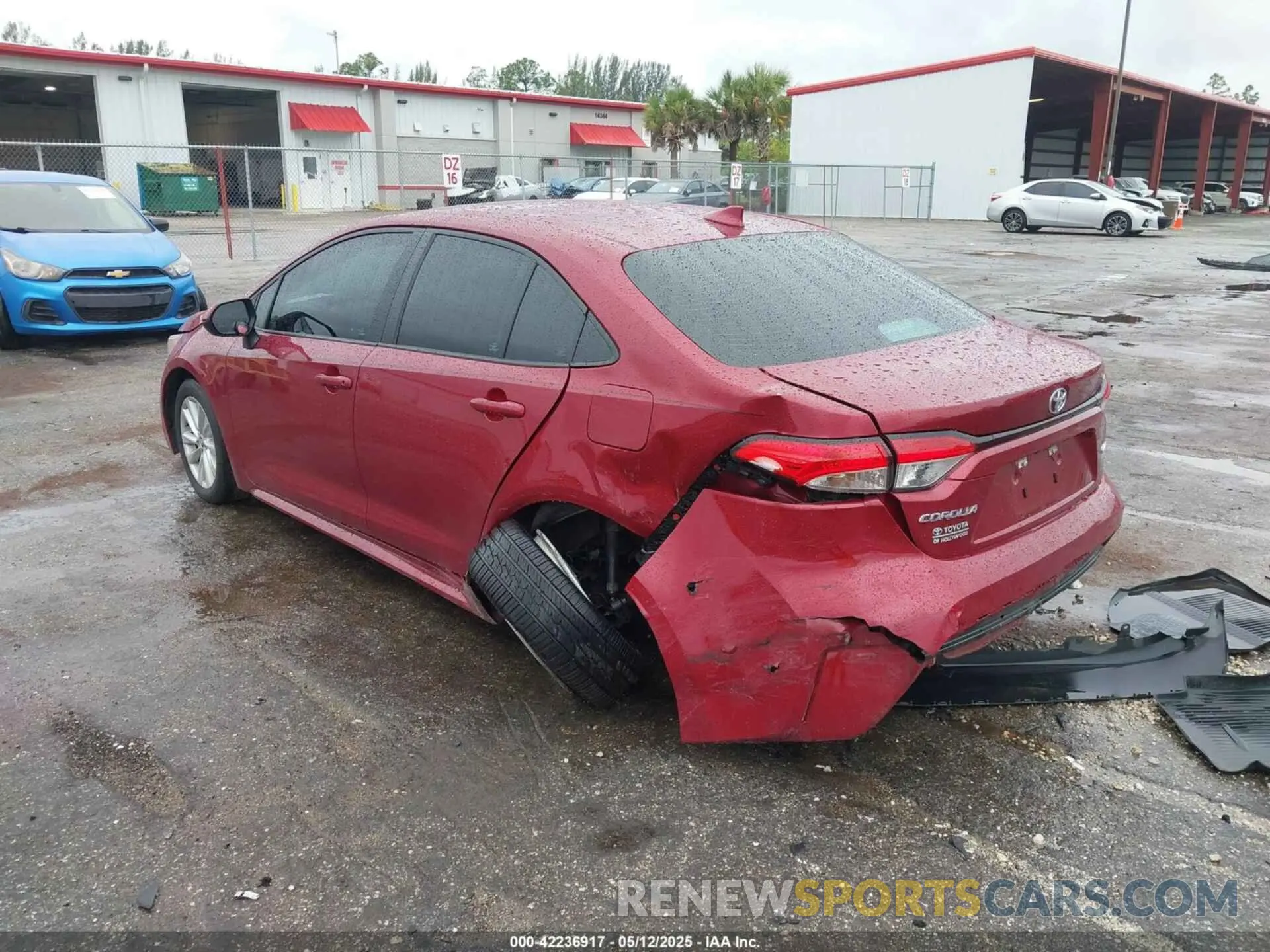 3 Photograph of a damaged car 5YFB4MDE1PP036614 TOYOTA COROLLA 2023