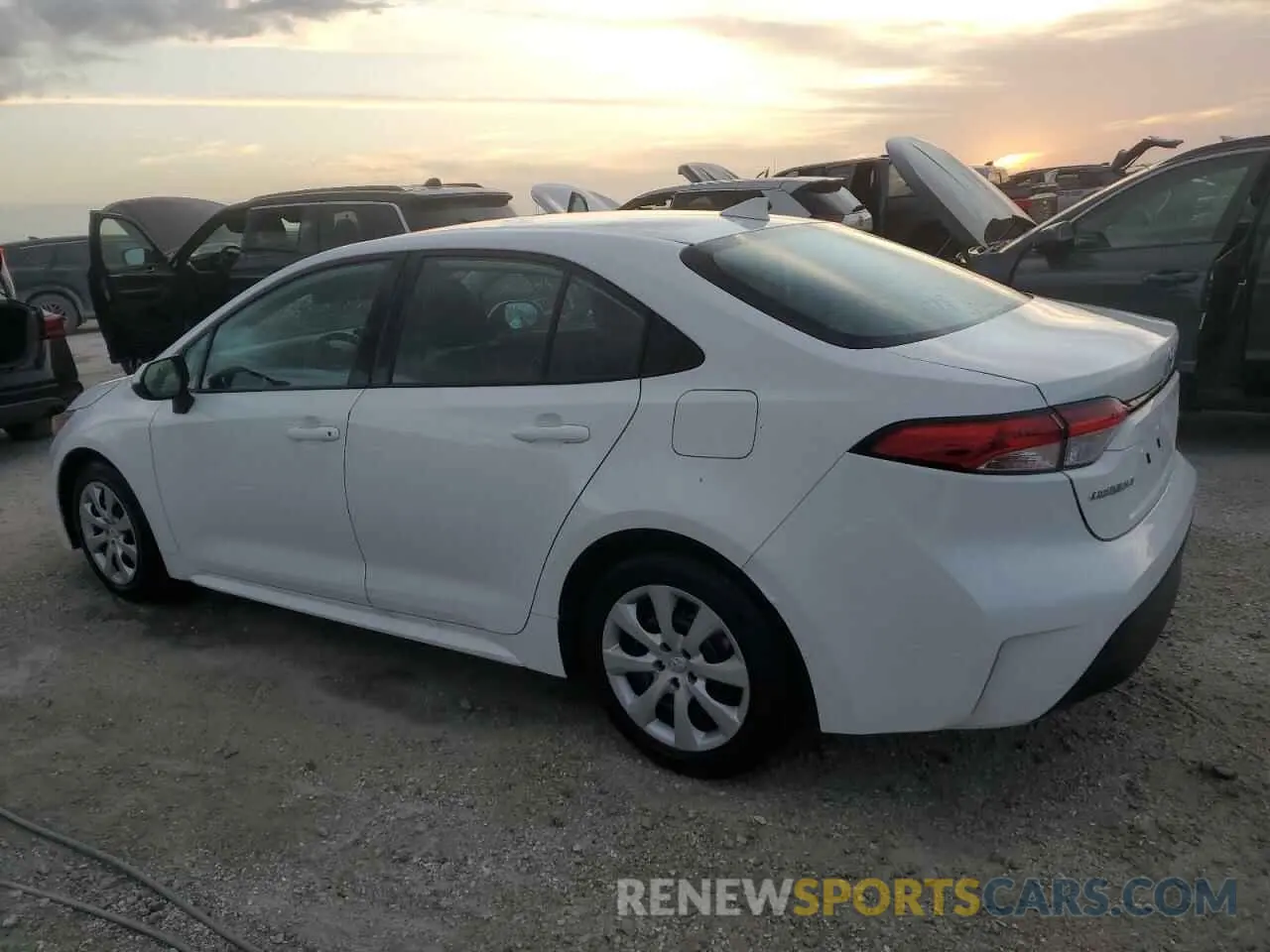 2 Photograph of a damaged car 5YFB4MDE1PP036774 TOYOTA COROLLA 2023